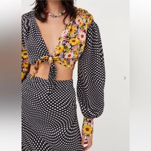 NWT for love and lemons anja crop top🌼